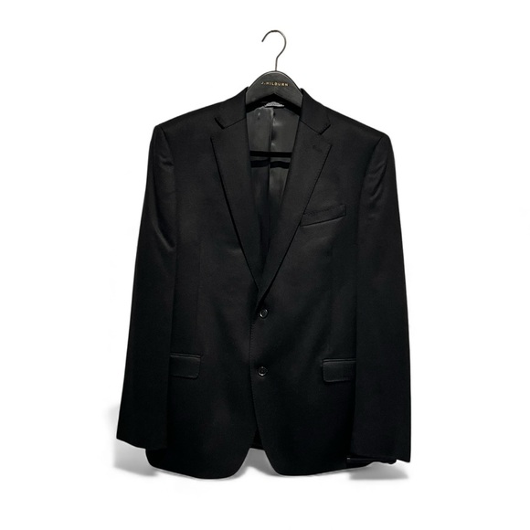 Saks Fifth Avenue Black 100% Cashmere Blazer Jacket 46L Two...